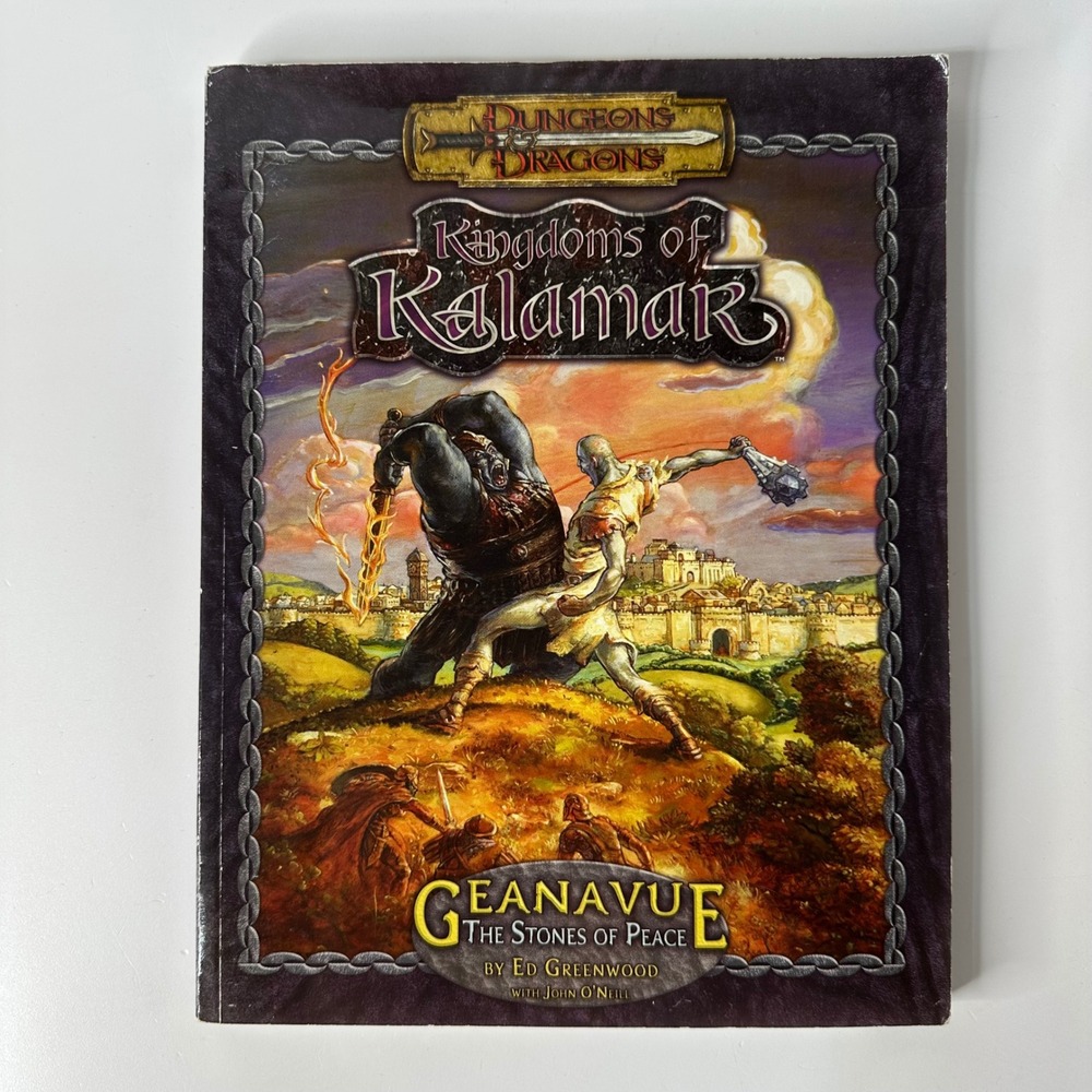 Dungeons & Dragons Kingdoms of Kalamark Geanavue Stones Of Peace SC Book